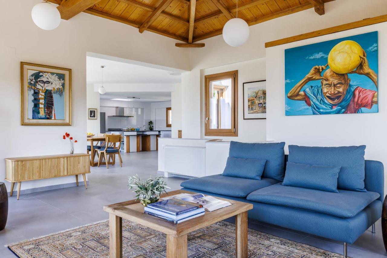 Sunshine Pool Villa Skopelos Town Bagian luar foto