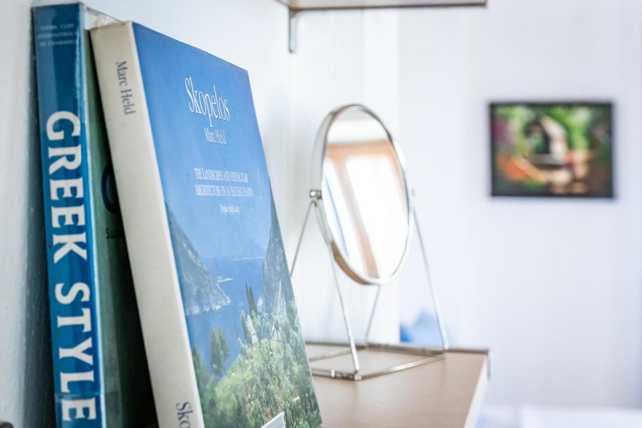 Sunshine Pool Villa Skopelos Town Bagian luar foto