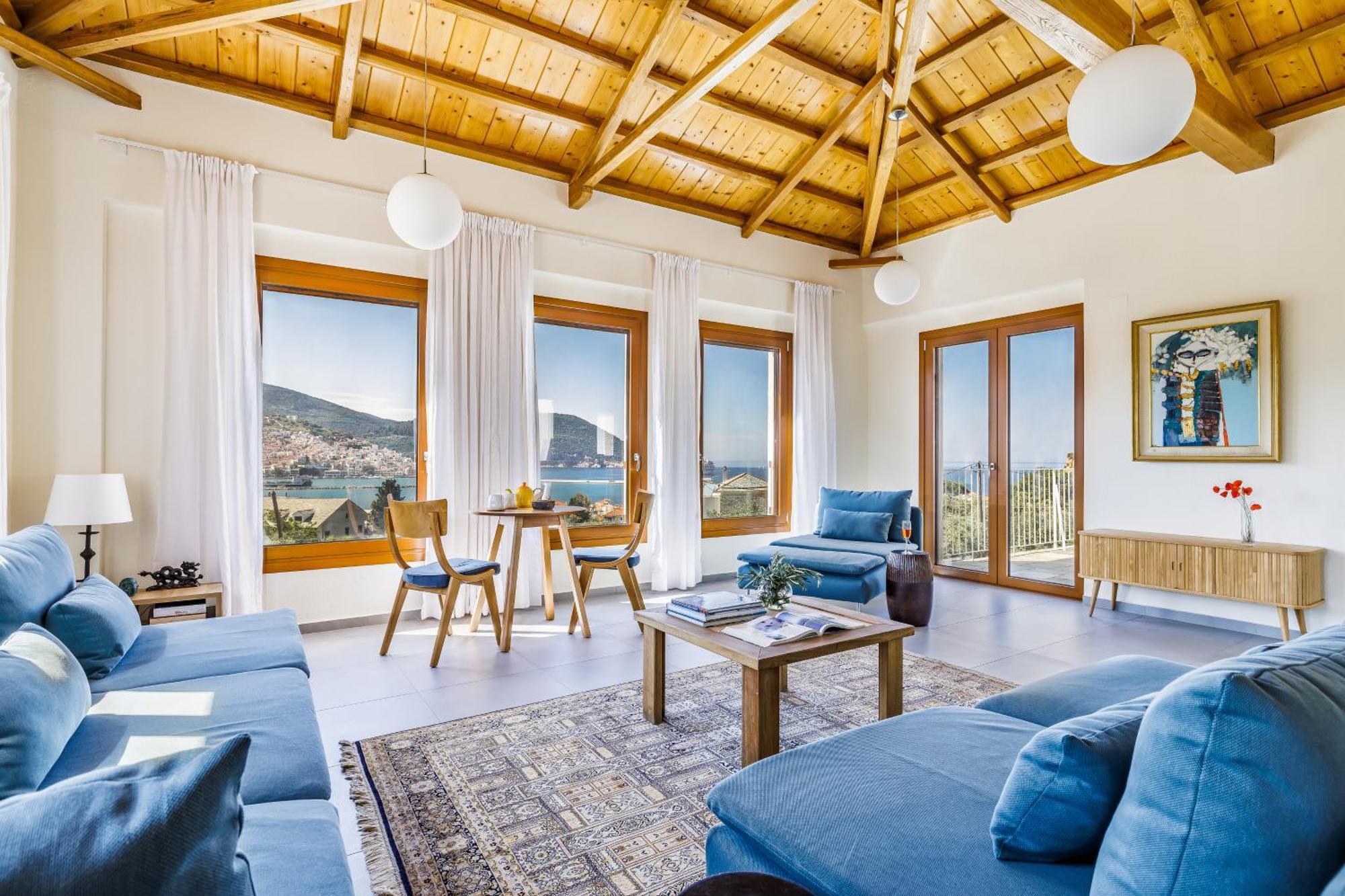 Sunshine Pool Villa Skopelos Town Bagian luar foto